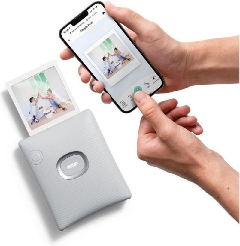 Мобільний принтер Fujifilm Instax SQ Link White (16785470)  Фото №3