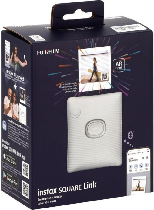 Мобільний принтер Fujifilm Instax SQ Link White (16785470)  Фото №7