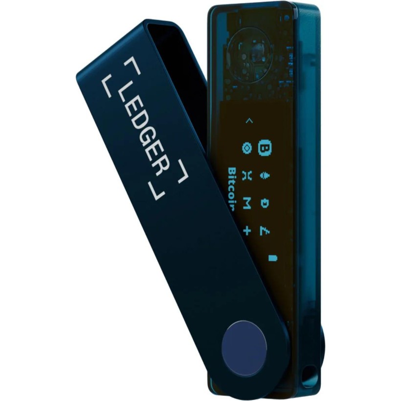 Апаратний криптогаманець Ledger Nano X Sapphire Blue