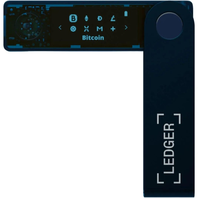 Апаратний криптогаманець Ledger Nano X Sapphire Blue  Фото №0