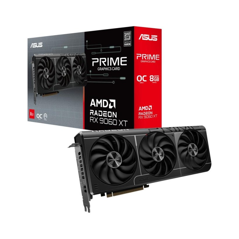 Видеокарта ASUS PRIME-RX9060XT-O8G  Фото №8