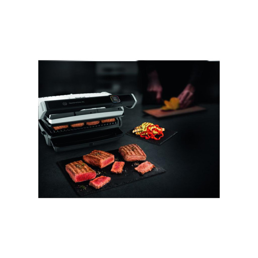Електрогриль притискний Tefal OptiGrill Elite XL GC760D30 (UA)  Фото №6