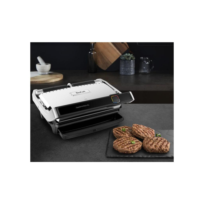 Електрогриль притискний Tefal OptiGrill Elite XL GC760D30 (UA)  Фото №8