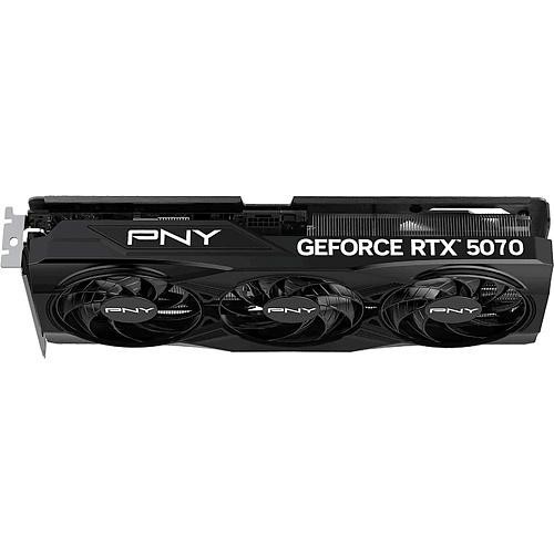 Видеокарта PNY GeForce RTX 5070 Overclocked Triple Fan (VCG507012TFXPB1-O)  Фото №3