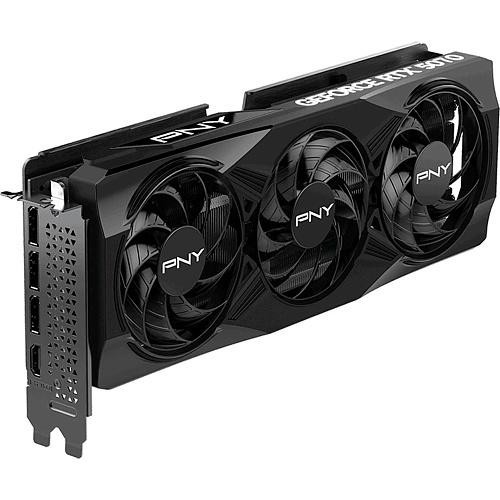 Видеокарта PNY GeForce RTX 5070 Overclocked Triple Fan (VCG507012TFXPB1-O)  Фото №2