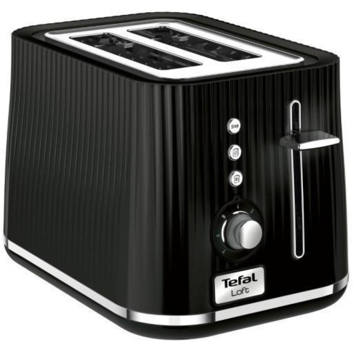 Тостер Tefal Loft TT7618 black (TT761838) (UA)  Фото №0