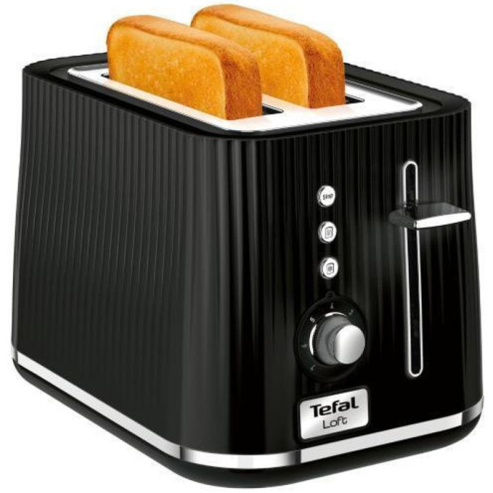 Тостер Tefal Loft TT7618 black (TT761838) (UA)  Фото №2