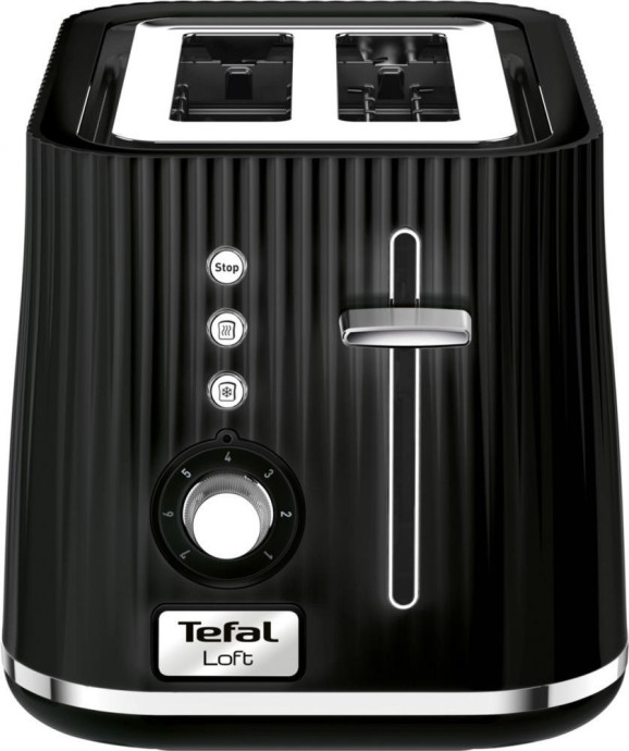 Тостер Tefal Loft TT7618 black (TT761838) (UA)  Фото №3