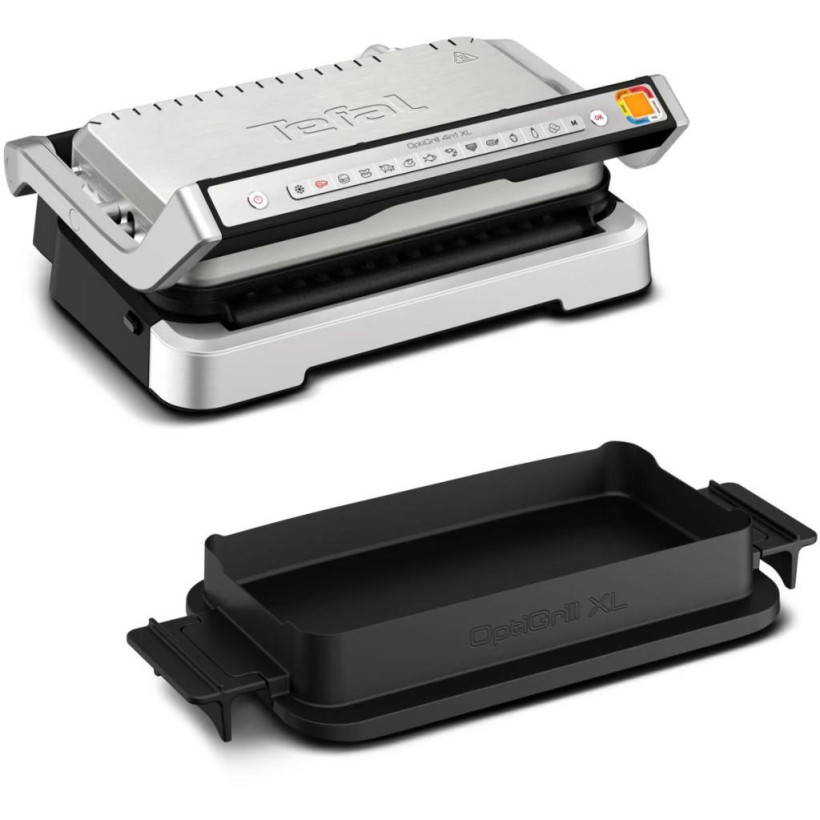 Електрогриль притискний Tefal OptiGrill 4in1 XL GC784D30 (UA)  Фото №1