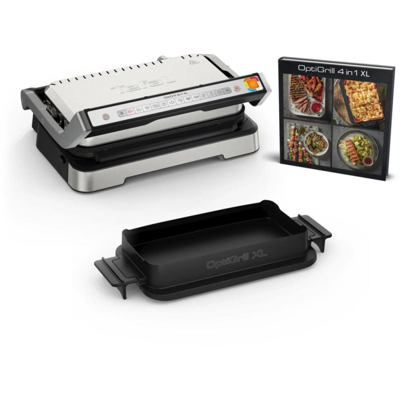 Електрогриль притискний Tefal OptiGrill 4in1 XL GC784D30 (UA)  Фото №2