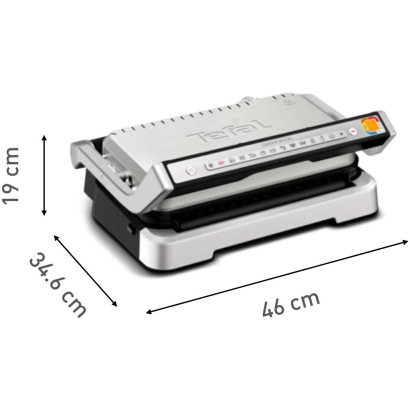 Електрогриль притискний Tefal OptiGrill 4in1 XL GC784D30 (UA)  Фото №3