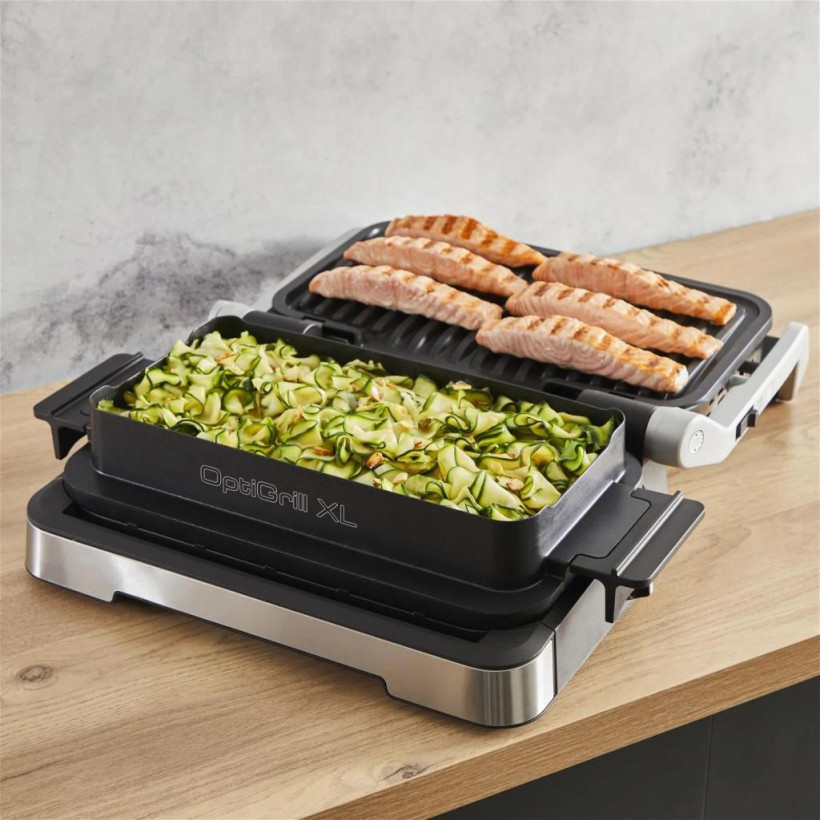 Електрогриль притискний Tefal OptiGrill 4in1 XL GC784D30 (UA)  Фото №4