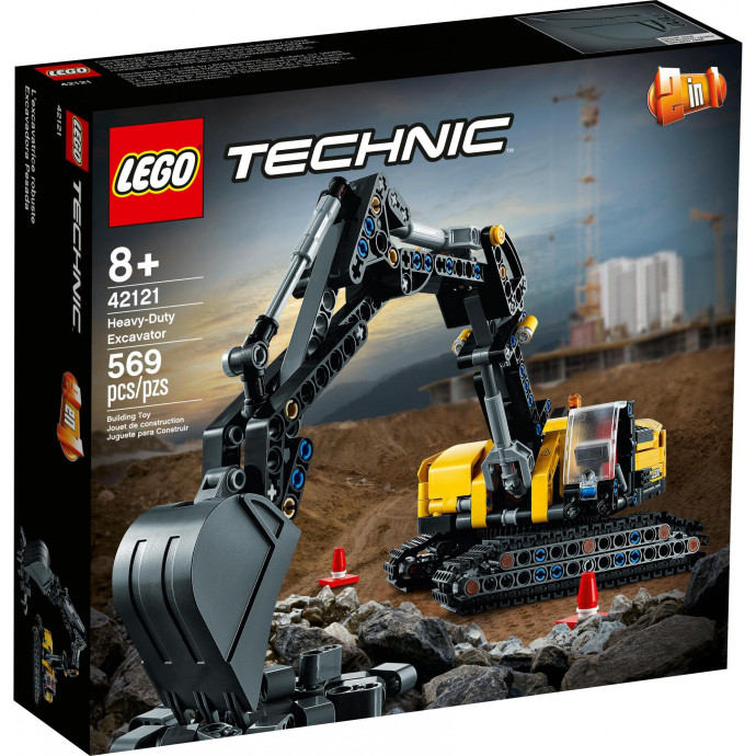 Блоковий конструктор LEGO Technic Надпотужний екскаватор (42121)