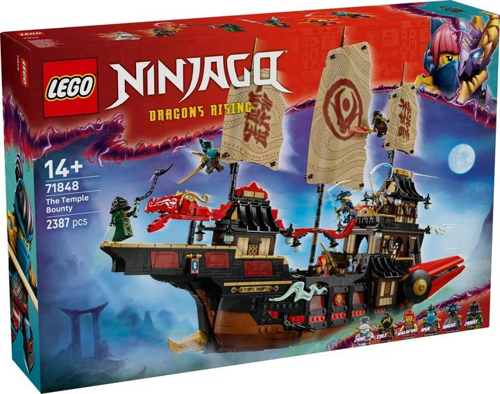 Модульный конструктор LEGO Ninjago Щедрость храма (71848)