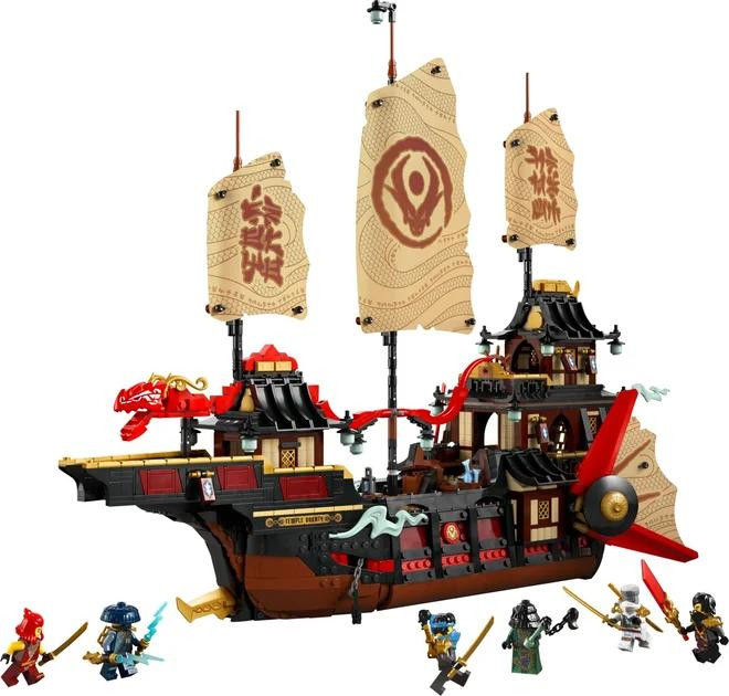 Модульный конструктор LEGO Ninjago Щедрость храма (71848)  Фото №5