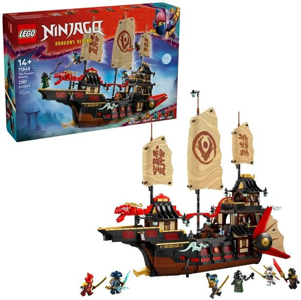 Модульный конструктор LEGO Ninjago Щедрость храма (71848)  Фото №9