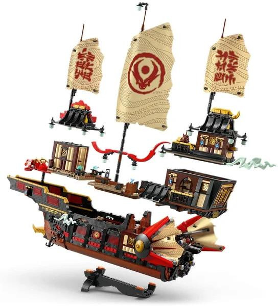 Модульный конструктор LEGO Ninjago Щедрость храма (71848)  Фото №11