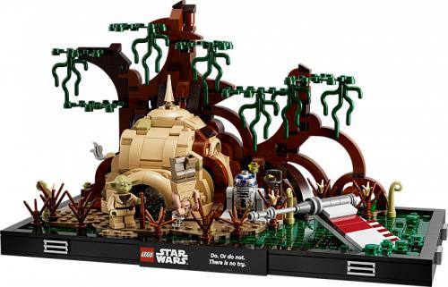 Блоковий конструктор LEGO Star Wars Діорама тренування Джедая на Дагобі (75330)  Фото №7
