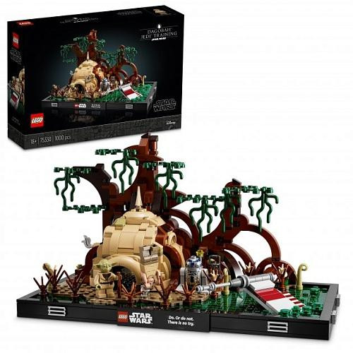 Блоковий конструктор LEGO Star Wars Діорама тренування Джедая на Дагобі (75330)  Фото №0