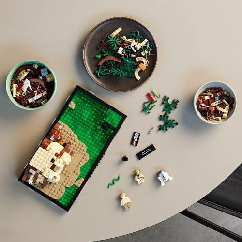 Блоковий конструктор LEGO Star Wars Діорама тренування Джедая на Дагобі (75330)  Фото №6