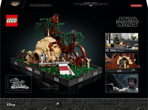 Блоковий конструктор LEGO Star Wars Діорама тренування Джедая на Дагобі (75330)  Фото №8