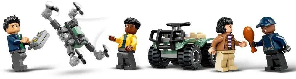 Блоковий конструктор LEGO Jurassic World Місії динозаврів: Вантажівка для перевезення алозавра (76966)  Фото №4