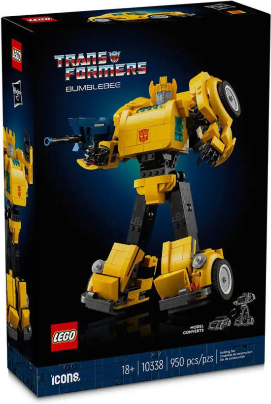 Блоковий конструктор LEGO Icons Бамблбі (10338) (UA)  Фото №0