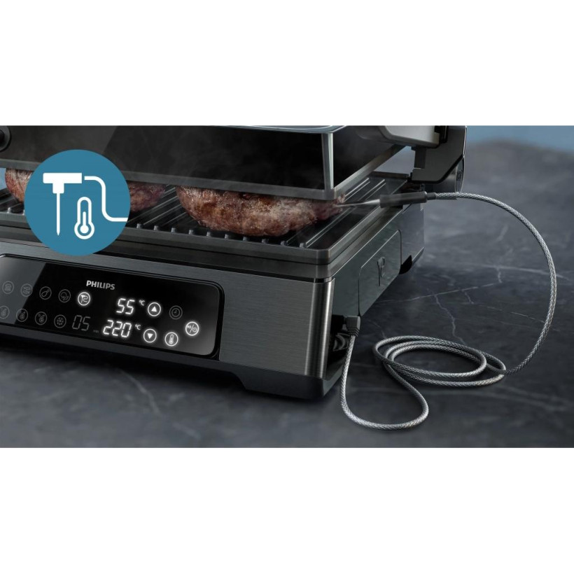 Електрогриль притискний Philips Series 7000 HD6307/70 (UA)  Фото №9