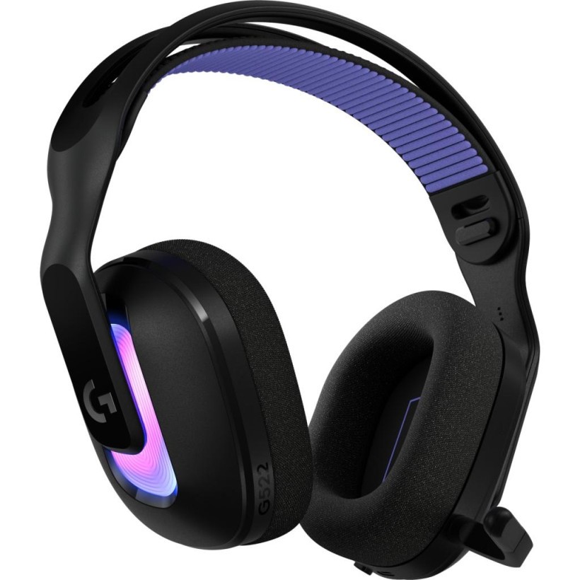 Навушники з мікрофоном Logitech G522 Lightspeed Black (981-001544) (UA)