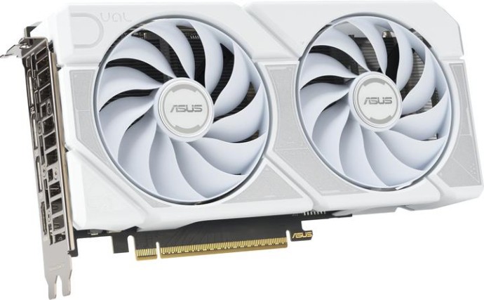 Видеокарта ASUS DUAL-RTX5060TI-O16G-WHITE  Фото №1