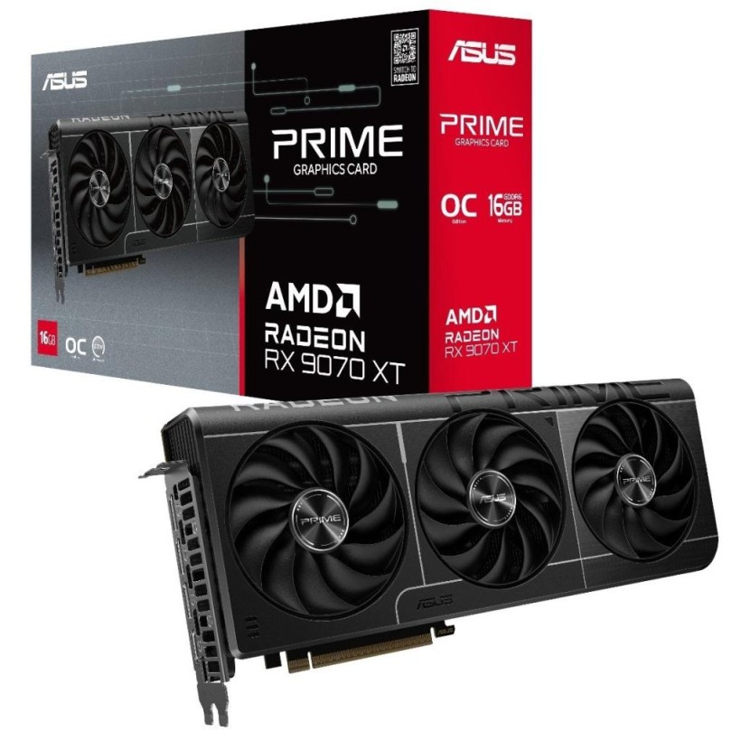 Видеокарта ASUS PRIME-RX9070XT-O16G (UA)  Фото №8