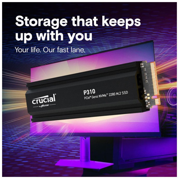 SSD накопитель Crucial P310 1 TB (CT1000P310SSD5)  Фото №4