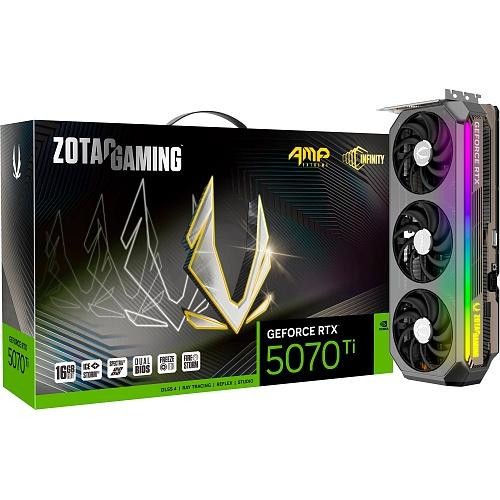Видеокарта Zotac GAMING GeForce RTX 5070 Ti AMP Extreme INFINITY (ZT-B50710B-10P)