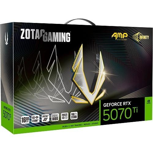 Видеокарта Zotac GAMING GeForce RTX 5070 Ti AMP Extreme INFINITY (ZT-B50710B-10P)  Фото №5