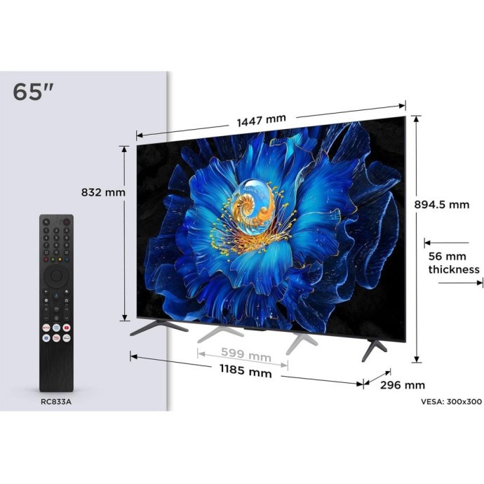 Телевизор TCL 65C6KS  Фото №6