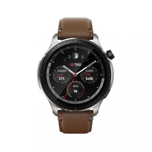 Смарт-годинник Amazfit GTR 4 Vintage Brown Leather