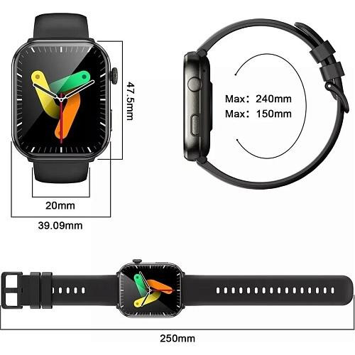 Смарт-годинник Blackview R60 Black  Фото №5