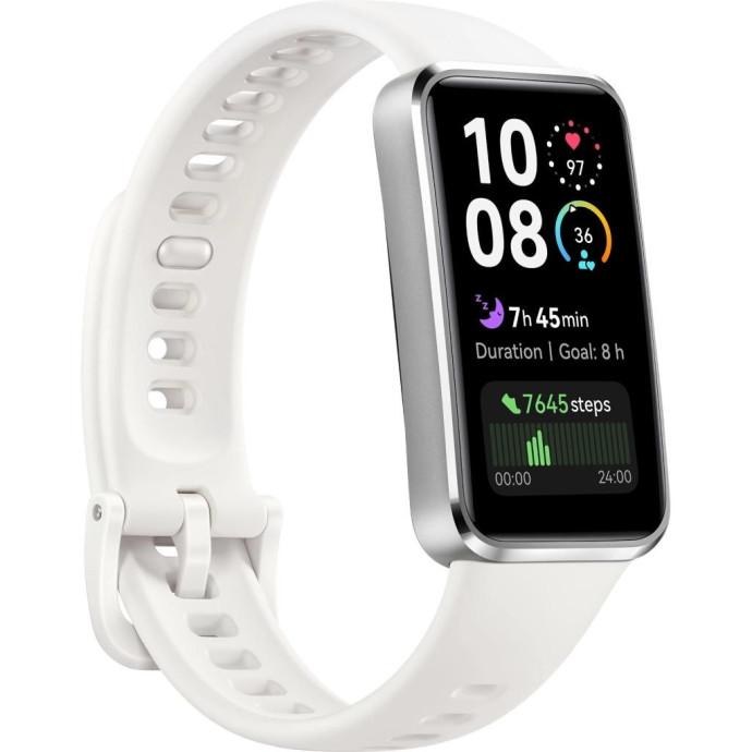 Фитнес-браслет HUAWEI Band 10 White Metal Body (55020ELM)  Фото №0