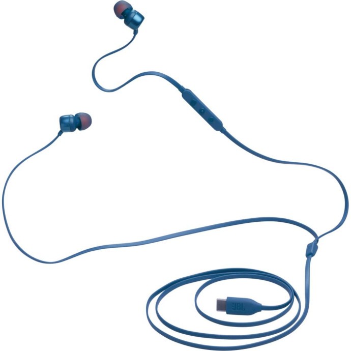 Навушники з мікрофоном JBL Tune 310C Blue (JBLT310CBLU)  Фото №3