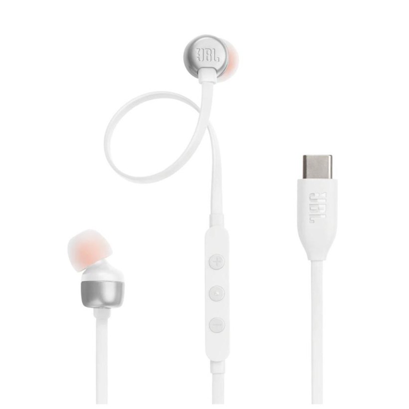 Навушники з мікрофоном JBL Tune 310C White (JBLT310CWHT)