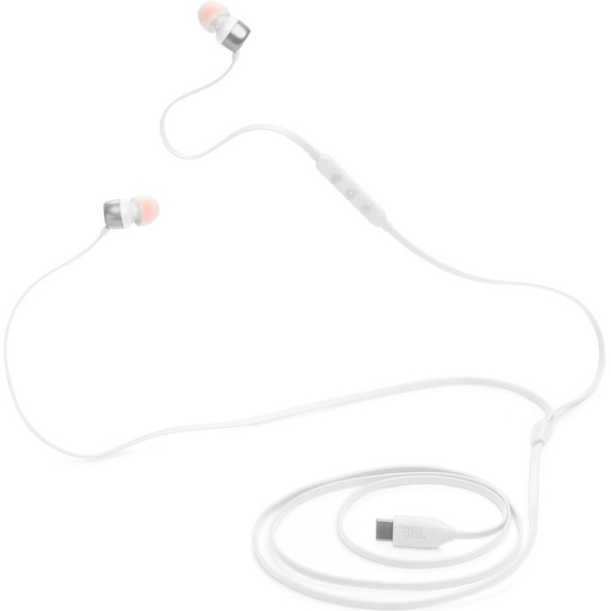 Навушники з мікрофоном JBL Tune 310C White (JBLT310CWHT)  Фото №2