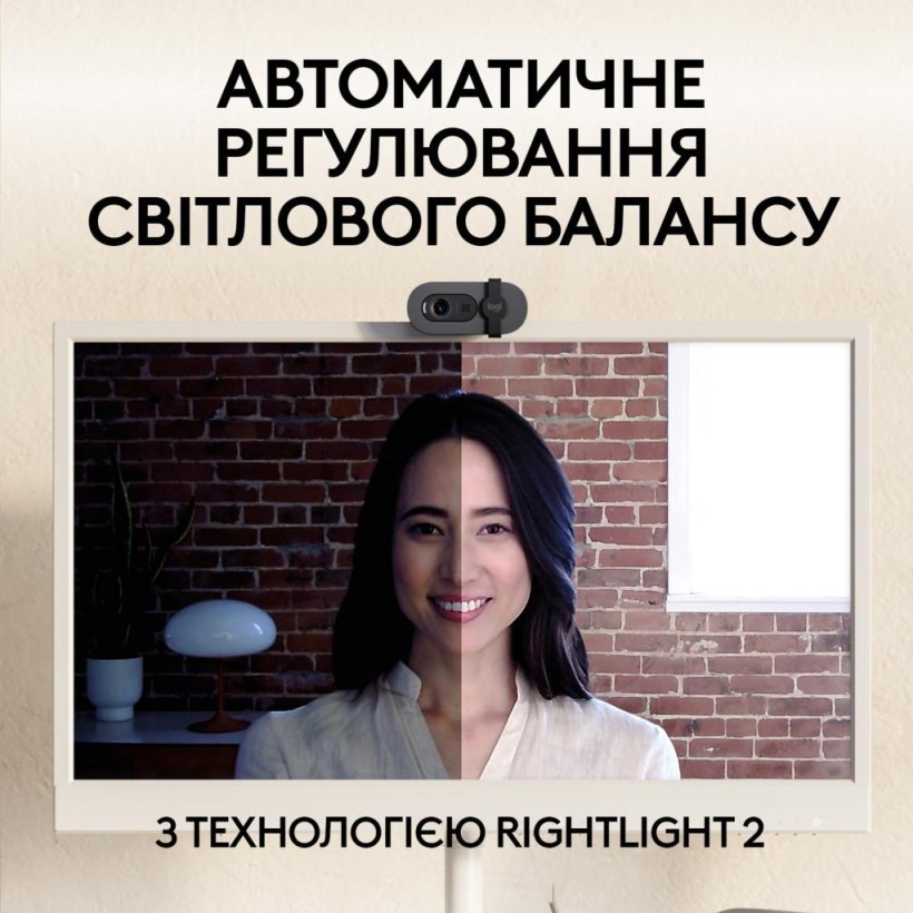 Веб-камера Logitech Brio 105 Full HD 1080p Graphite (960-001592)  Фото №8
