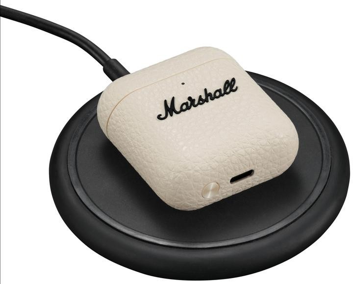 Навушники з мікрофоном Marshall Minor IV Cream (1007875)  Фото №3