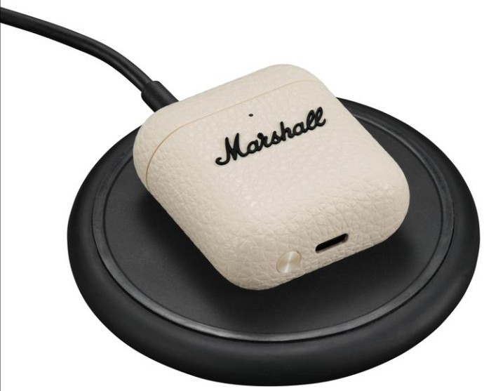Навушники з мікрофоном Marshall Minor IV Cream (1007875)  Фото №3