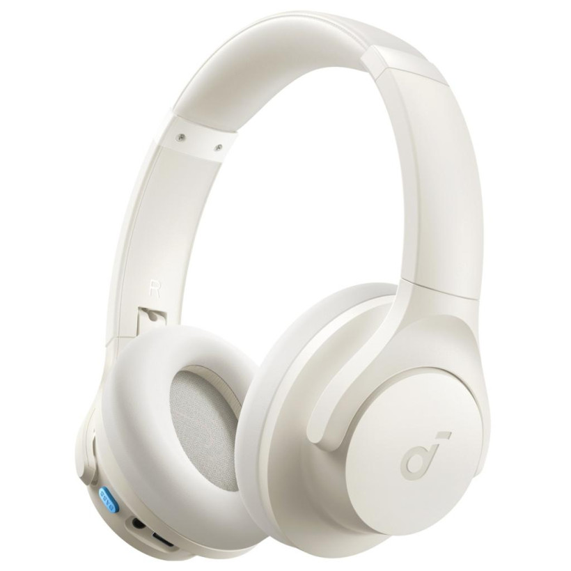Навушники з мікрофоном Anker SoundCore Q11i Cream White (A3005G21)