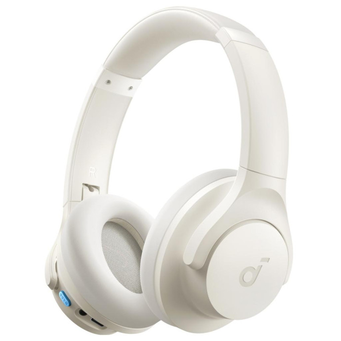 Навушники з мікрофоном Anker SoundCore Q11i Cream White (A3005G21)