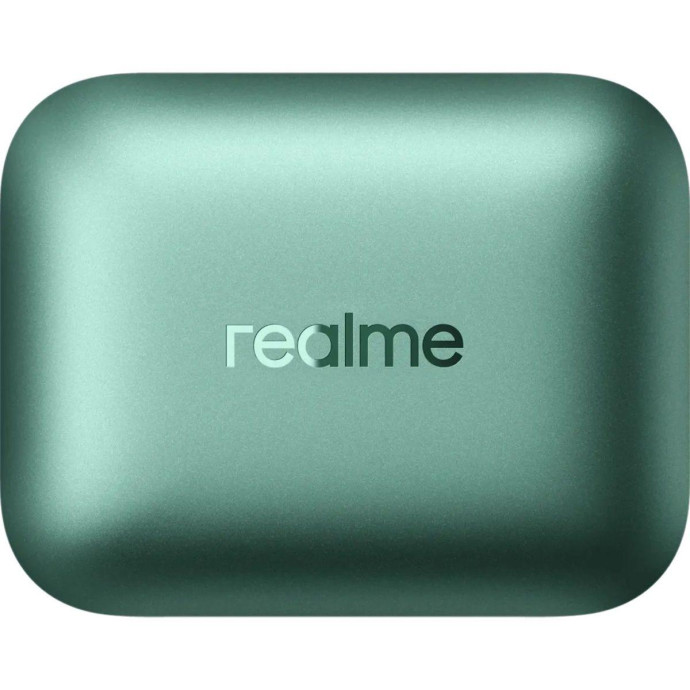 Навушники TWS realme Buds Air 7 Pro Metallic Racing Green  Фото №1