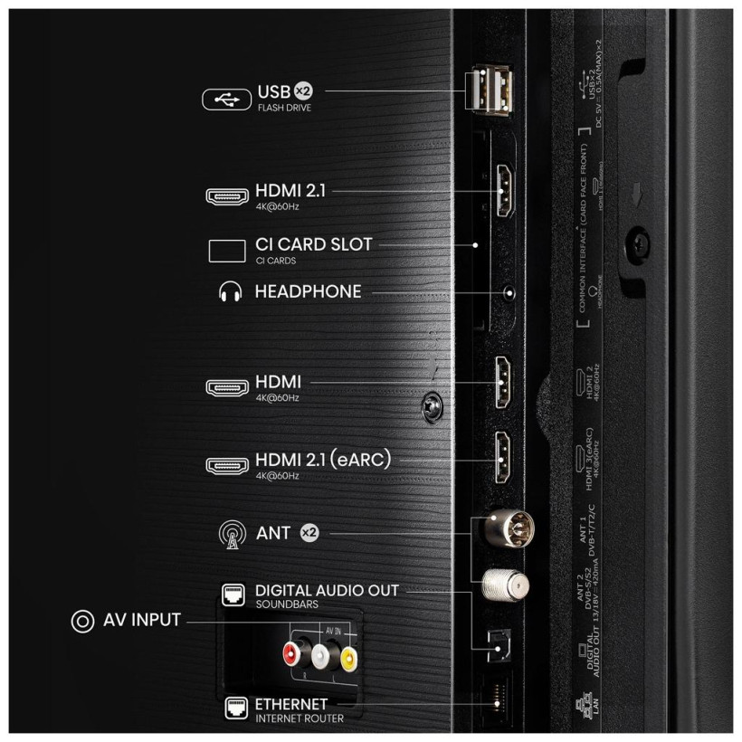 Телевізор Hisense 55A6Q  Фото №4