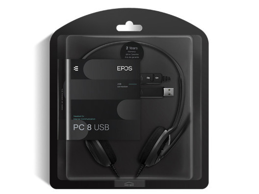 Наушники с микрофоном Sennheiser EPOS PC 8 USB (1000432) (UA)  Фото №7