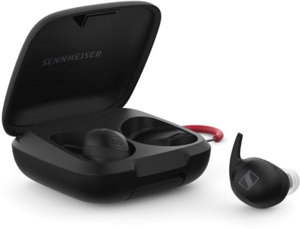 Наушники TWS Sennheiser Momentum Sport Sport Polar Black (700304) (UA)  Фото №7